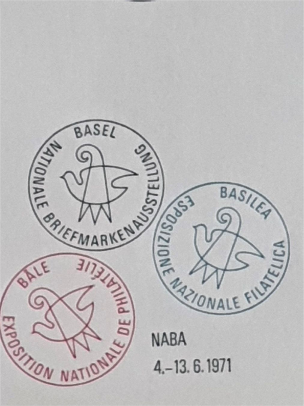 Alle Briefmarken: (22)  Nat. Briefmarkenausstellung 1971 – Gebraucht aus Schwarzhäusern von Inot3 1