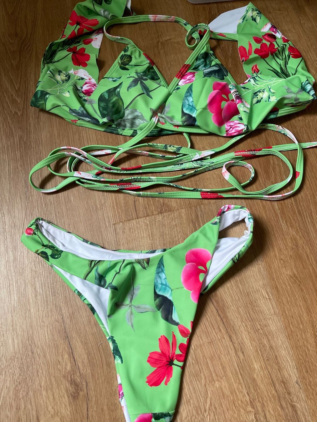 Costumi da bagno & Bikini: Neues Wickelbikini Gr M – Nuovo (secondo la descrizione) da Bassersdorf venduto da Sandy456 1
