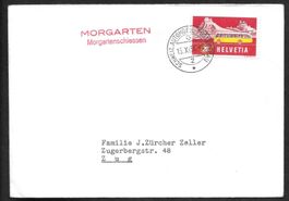 Sonderbrief A. 289d Schiessen Morgarten 15.11.1956