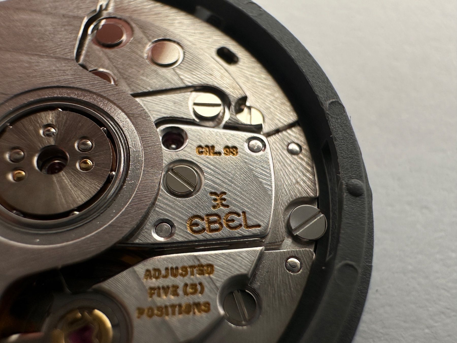 Ebel Uhren: Ebel (Cartier) Werk Kaliber 98 – Gebraucht aus Brüttisellen von AlphaOmega05 3