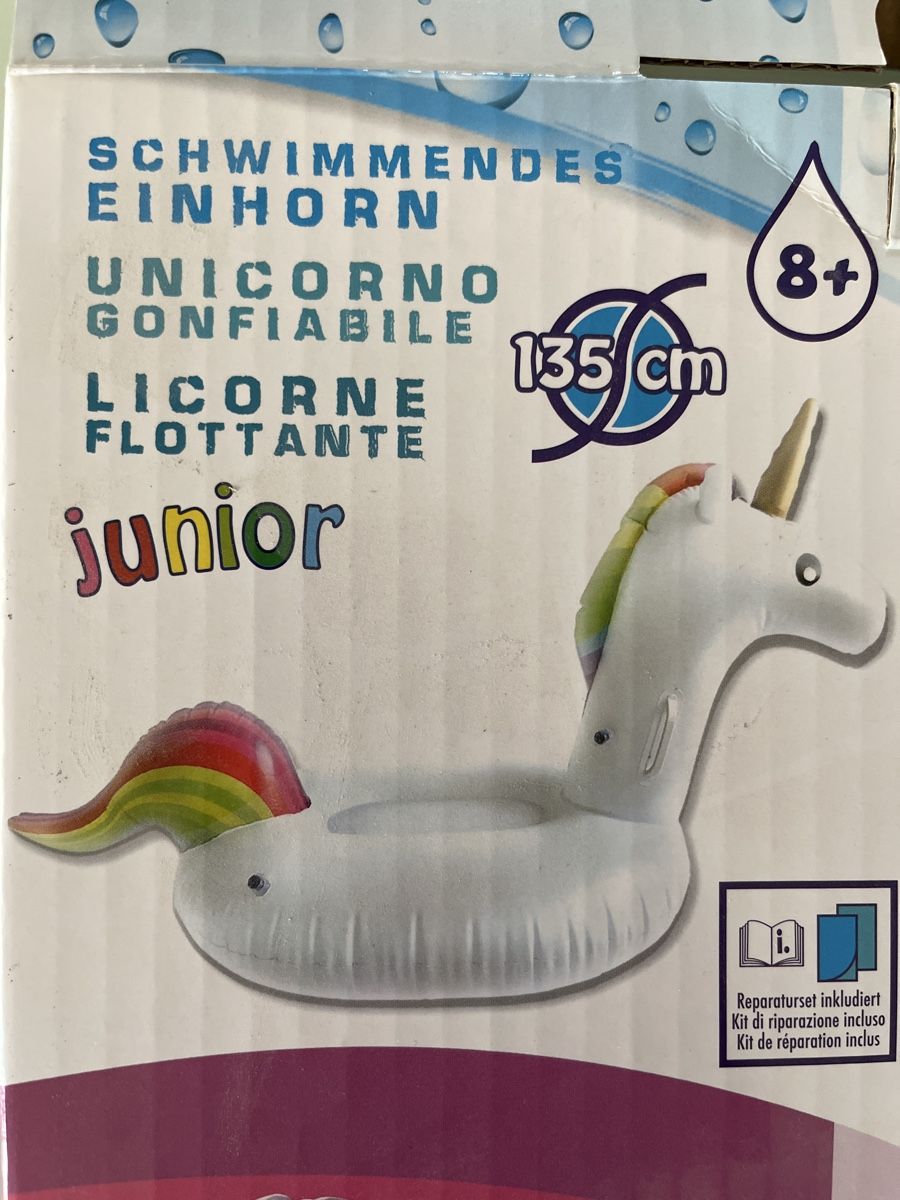 Salvagente: Schwimmendes Einhorn 135cm aufblasbar – Nuovo e nell'imballaggio originale da Dübendorf venduto da MoniqueFreund 3
