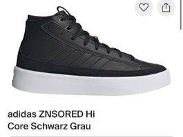 Adidas ZNSORED Hi Sneaker schwarz Grösse 43 1/3 neu