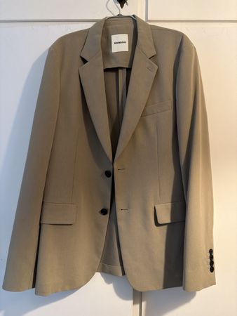Sandro Giacca uomo, Taglia 50, beige, come nuova! 47