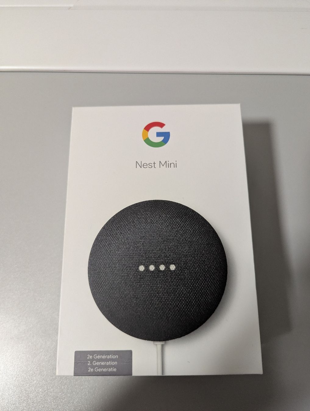 Google Lautsprecher: Smart Speaker Google Nest Mini 2. Generation anthrazit – Neu (gemäss Beschreibung) aus Winterthur von rem_b8bj