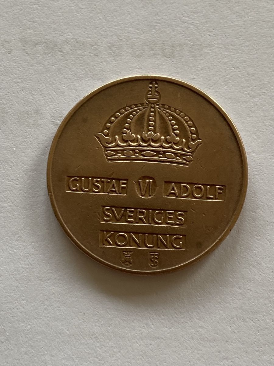 Tutti le monete: Suède, 5 Ore 1953 T B, Bronze – Usato da Corsier-sur-Vevey venduto da Ginoarturo 1