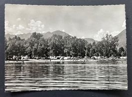 ASCONA. Campingplatz ca. 1950