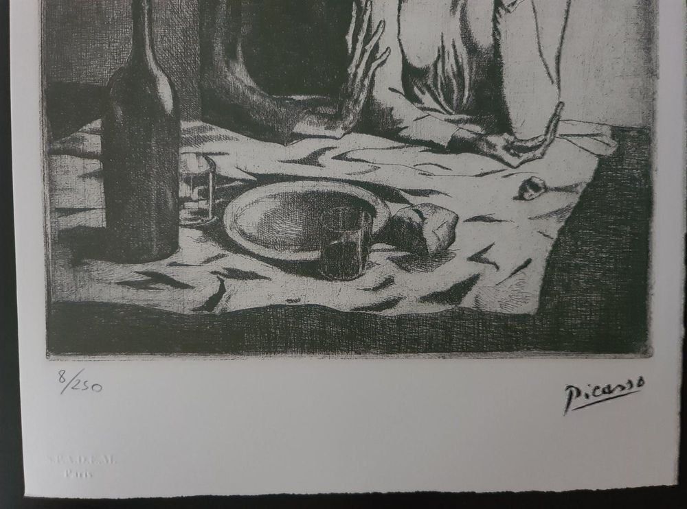 Foto & Immagini: Pablo Picasso "Le Repas Frugal" – Usato da Staufen venduto da saerdna81 1