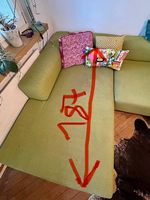 Grosszügiges Ecksofa günstig abzugeben