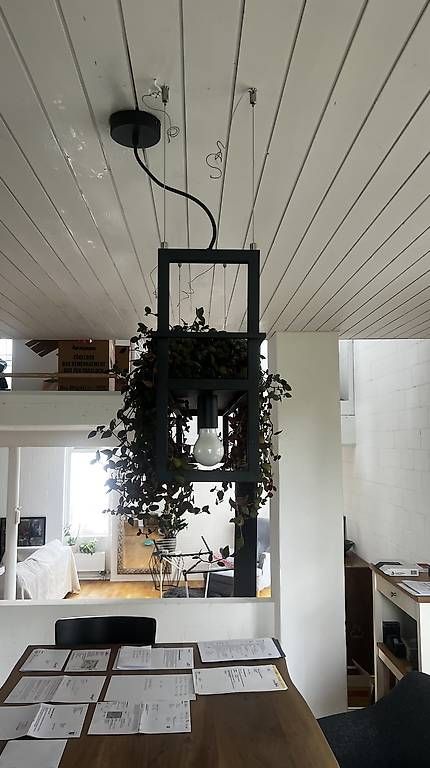 Lampadari & plafoniere: Designer Pendelleuchte, Schwarzes Metall, Modern – Usato da Brütten venduto da ann_m5d2 1