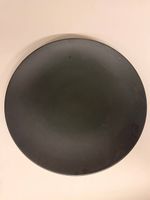 H&M HOME Keramik Speiseteller Anthrazit Matt (12er-Set)