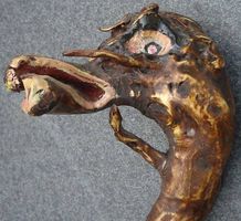 Fantasie Figur, Holz-Wurzel