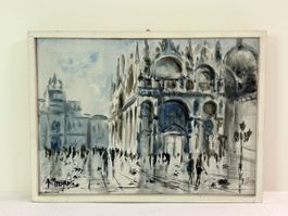 Saint Mark's Basilica - VENICE - Ölgemälde