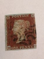 One Penny Red 1841, Platte 16