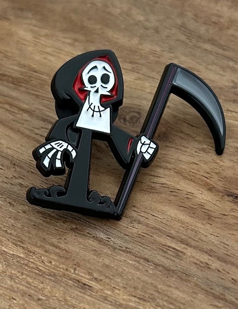 Placchette & Badge: Pin Sensenmann Anime Halloween – Nuovo e nell'imballaggio originale da Geneve venduto da vane267