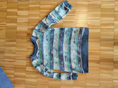 Cooler, warmer Dino Pullover Frugi bio&fair, 140