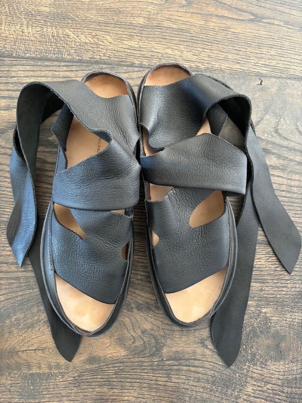 Trippen Scarpe da donna: Trippen Monstera Sandals, Size 40, Black – Nuovo e nell'imballaggio originale da Erlenbach ZH venduto da verbena_mint 3