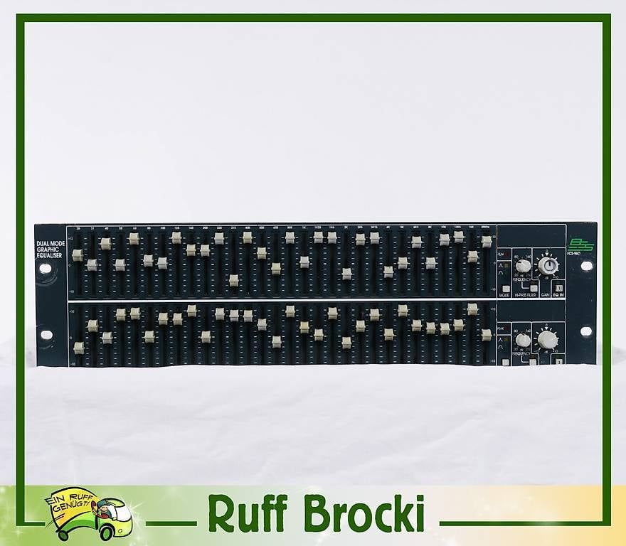 Equalizzatori: BSS FCS-960 2x30 Band dual mode graphic Equalizer – Usato da Rheineck venduto da han_c85z