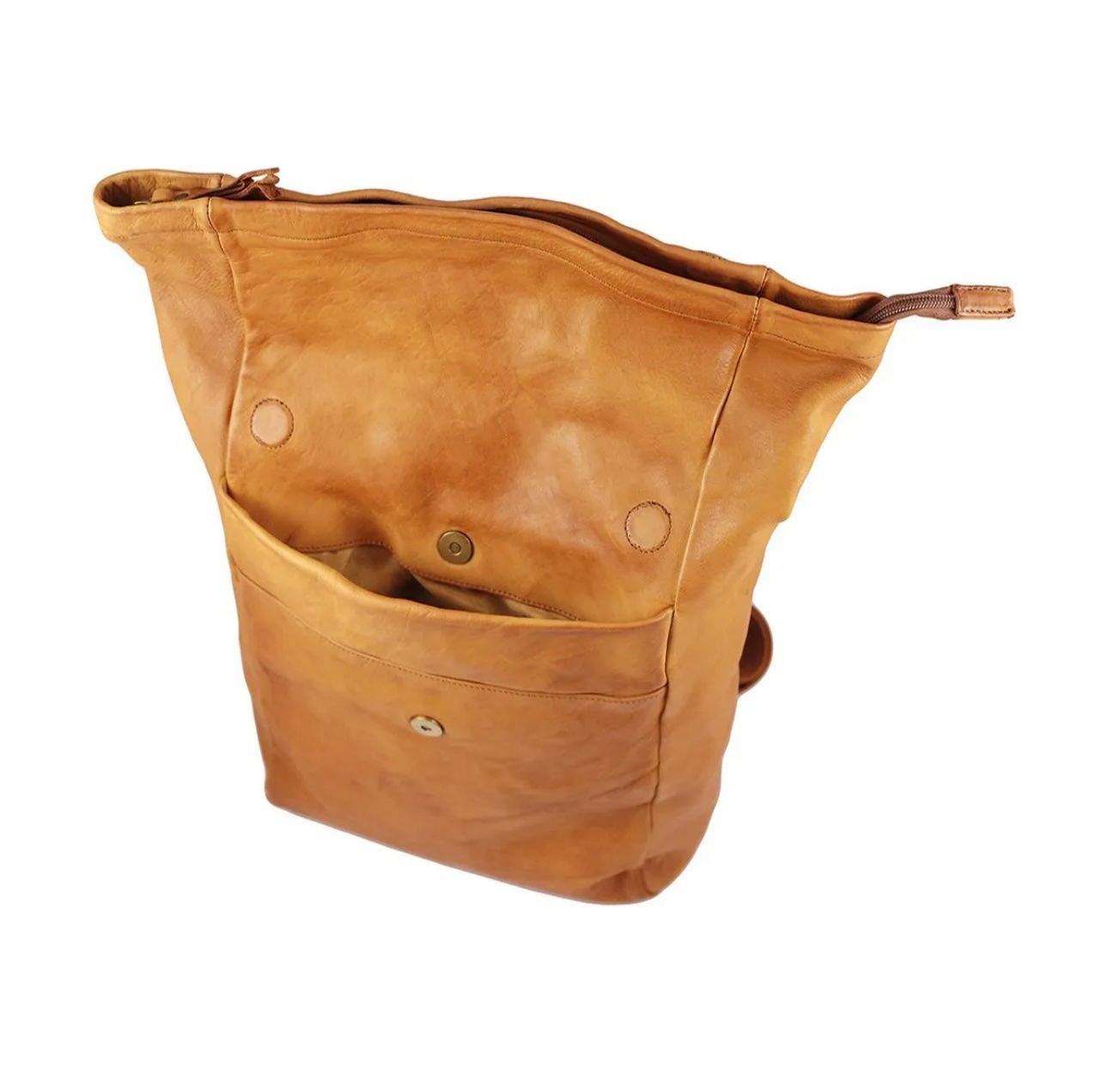 Zaini: Lederrucksack Torino - Farbe: Natürlich – Nuovo e nell'imballaggio originale da Wittenbach venduto da WWW.DRILUBAGS.CH 3