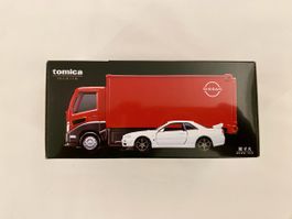 Tomica Premium Nissan Skyline GT-R V-specII Nürburgring&LKW