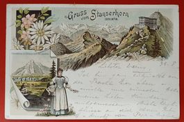 Gruss vom Stanserhorn 1897