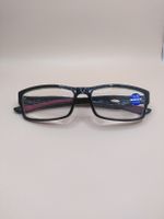 Lesebrille schwarz mit Stärke +4.00 neuwertiger Zustand