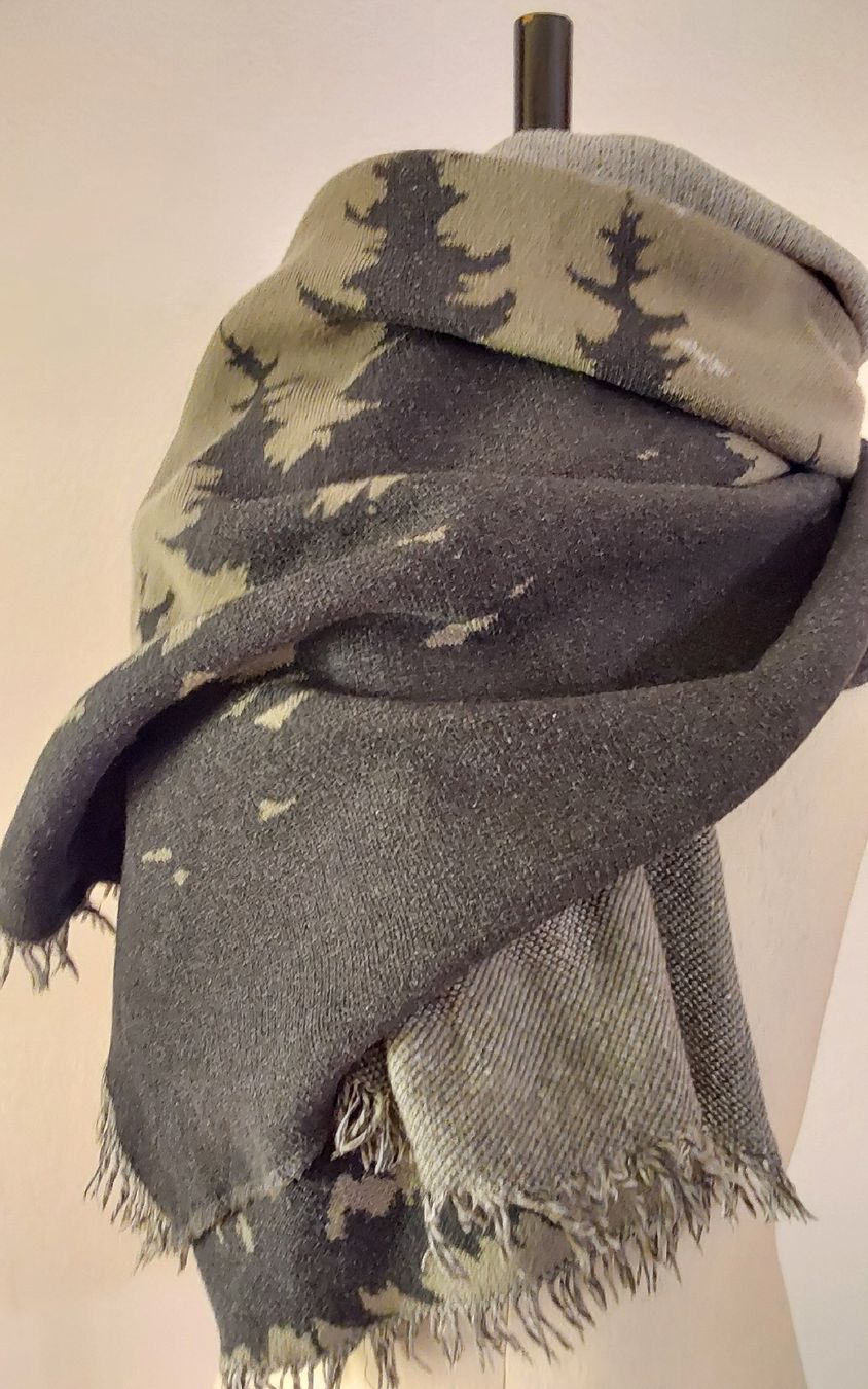 Nikin Foulard & Sciarpe: Schal NIKIN Baumwolle – Nuovo (secondo la descrizione) da Köniz venduto da scopello12