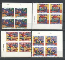 2003, Pro Juventute, Viererblöcke, aus Bogen, SBK 192.– **