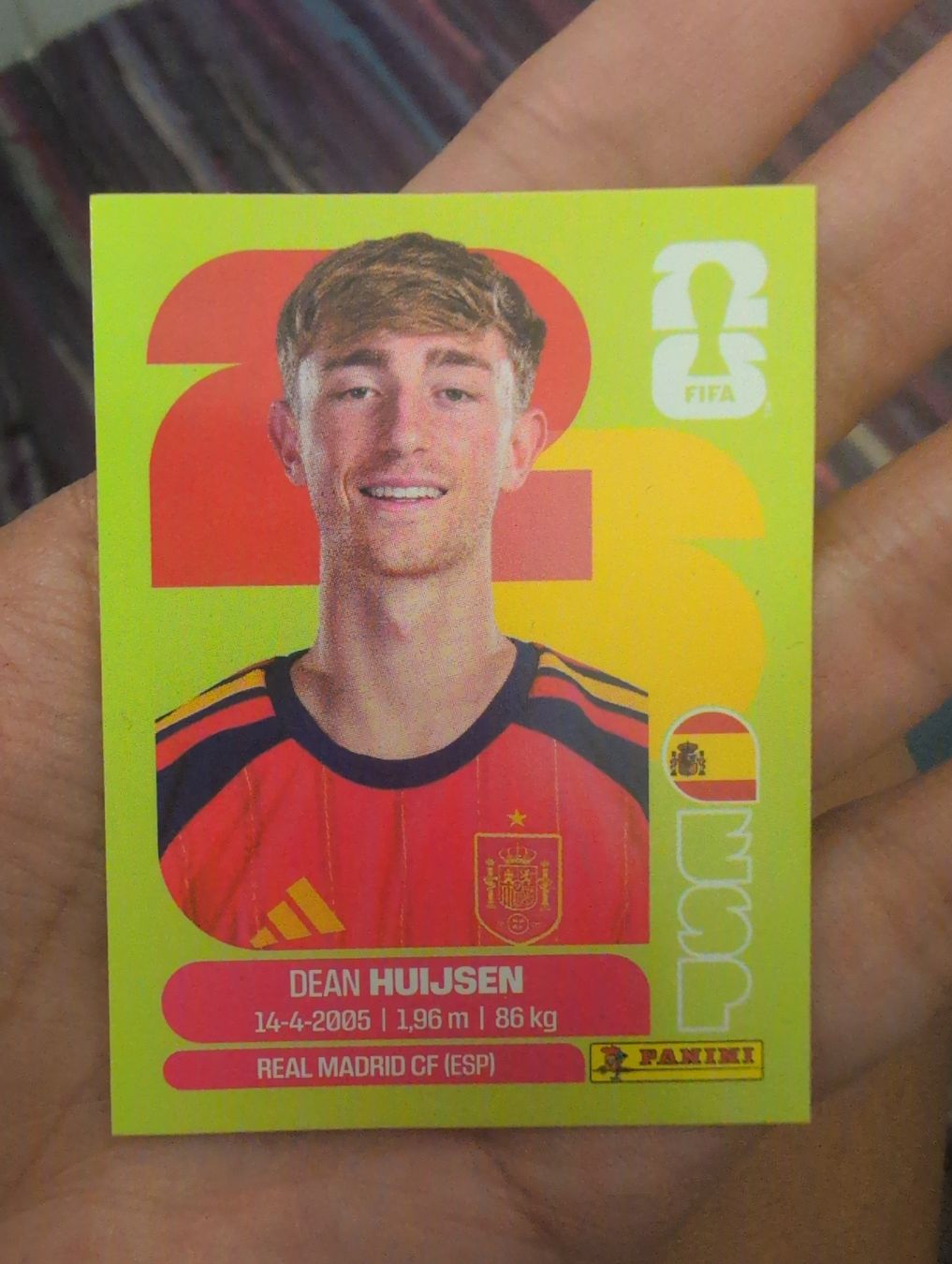 Panini Sammelbilder & Trading cards: Dean Huijsen ESP – Neu und originalverpackt aus Lausanne von KarolyneBaiao