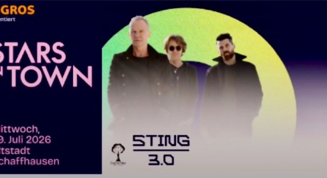 Biglietti: Sting ticket stars in town 29.7.26 – Nuovo e nell'imballaggio originale da Andelfingen venduto da andiganz 1