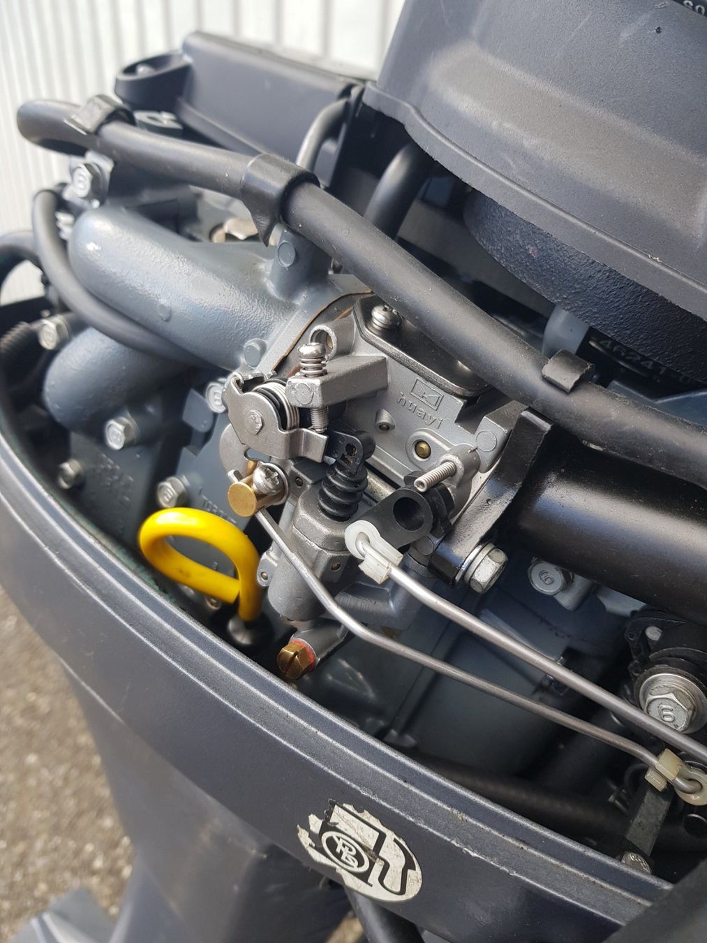 Yamaha Motoren: Yamaha Aussenborder 8PS, Langschaft, 4 Takt. – Gebraucht aus Marly von  6