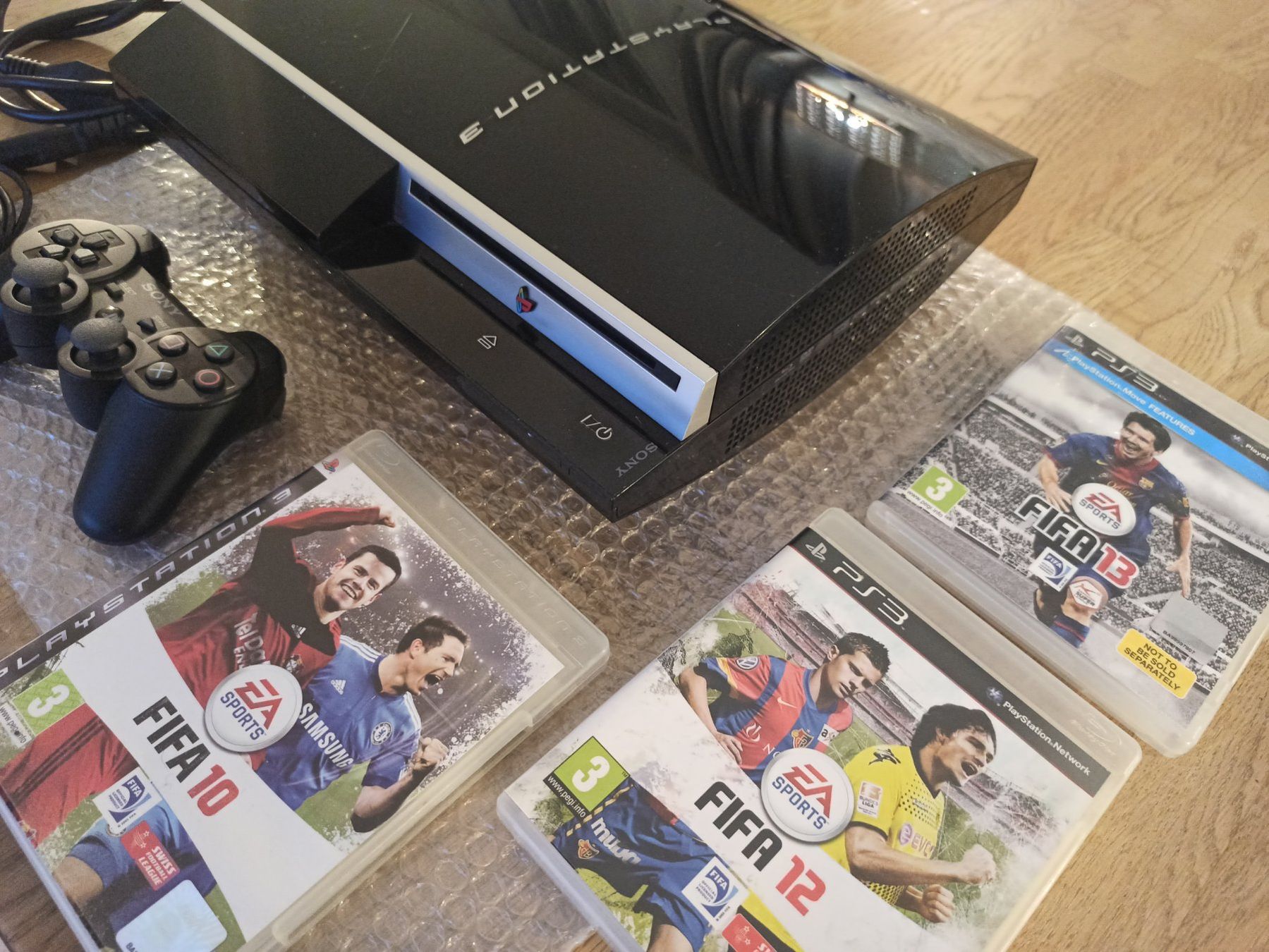 Sony Console: Firmware 4.85 PS3 FAT 40GB CECHH04 40GB + Controller +Spiele – Usato da Oberweningen venduto da mar_87mx 3