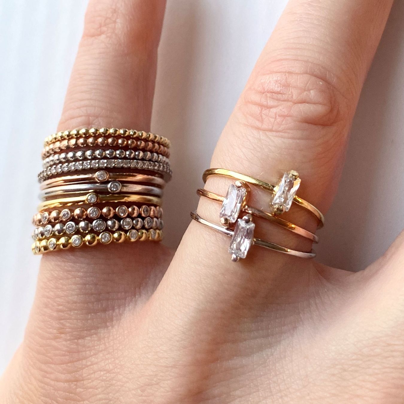 Anelli: Ring fein dünn Kugeln 925 Silber filigran Klassiker 52 – Nuovo e nell'imballaggio originale da Zürich venduto da goldfisch.schmuck 6