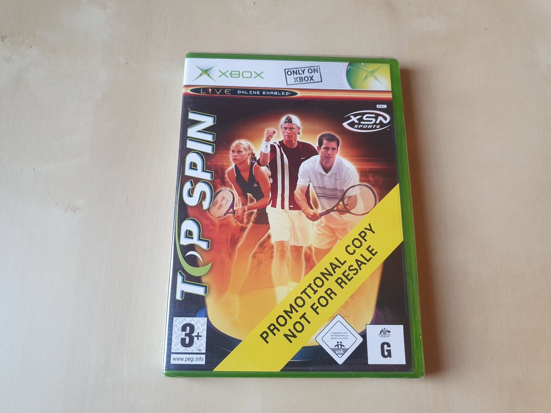 Microsoft Giochi: Top Spin Promo neu und ovp – Nuovo e nell'imballaggio originale da Stansstad venduto da collectorsshop