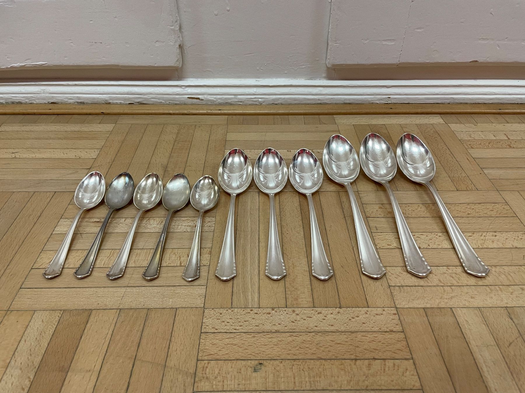 Set di posate: Art Deco Besteck Service Bruckmann versilbert Essbesteck – Usato da Hinwil venduto da DaniBachman 5