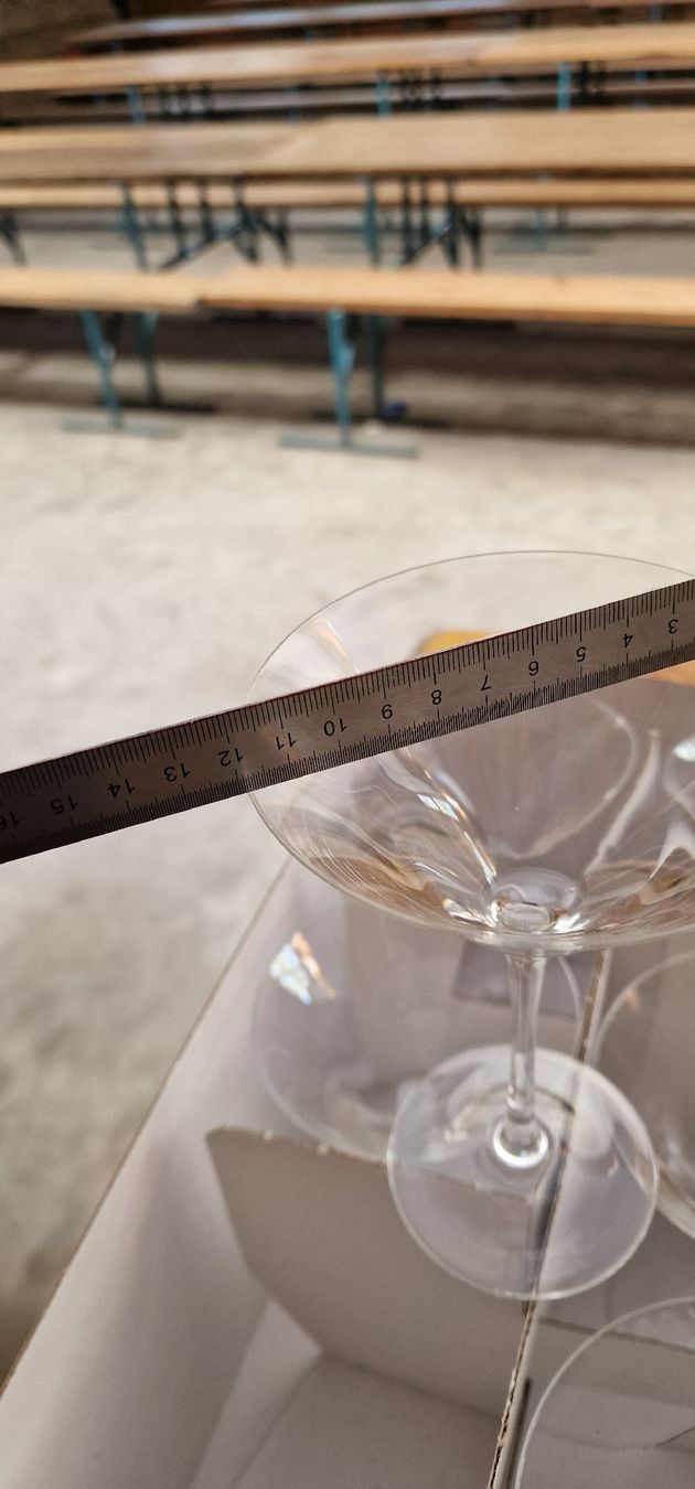 Bicchieri: 6 Stk. Martini Gläser, Cocktailgläser – Usato da Roggliswil venduto da Bluro90 3