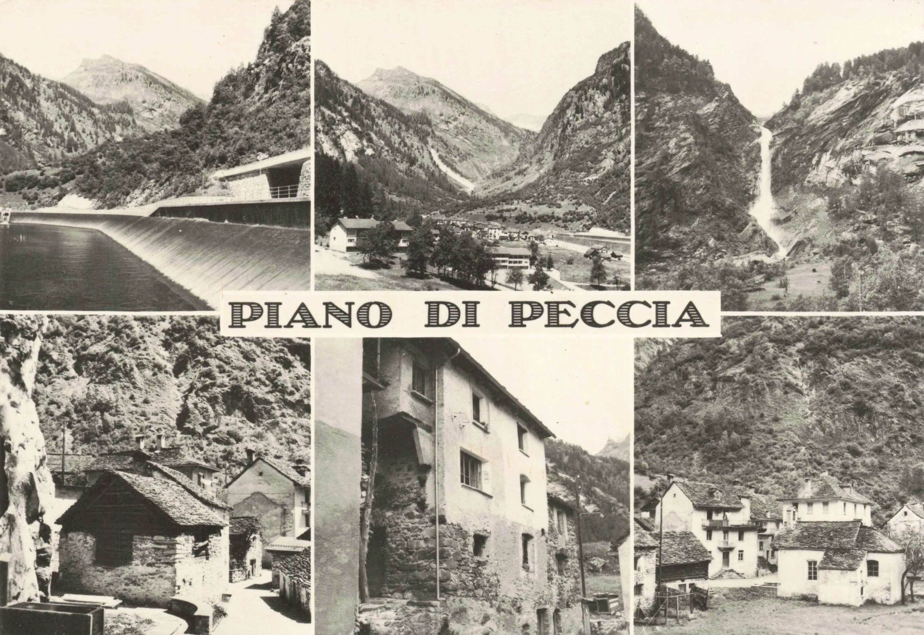 Cartoline postali: Piano Peccia Maggia G – Usato da Biasca venduto da Blenio71