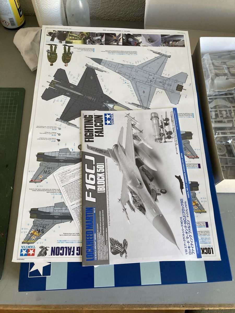 Tamiya Kit di modellismo & Modellini statici: Tamiya 1/32 F16CJ – Nuovo (secondo la descrizione) da Zollikofen venduto da Torque86 2