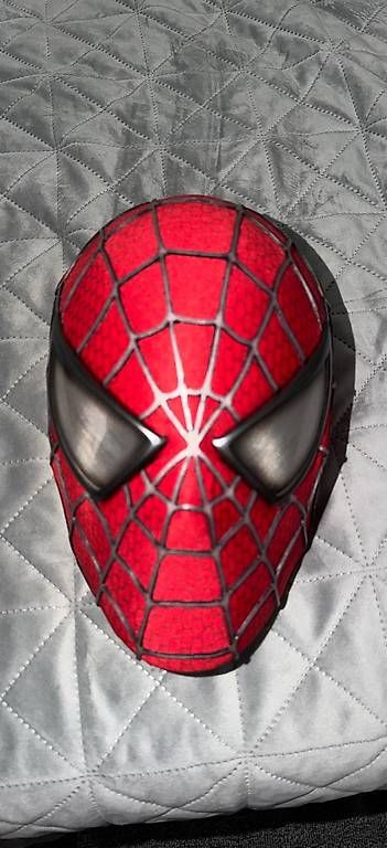 Costumi: Sam Raimi Spider man Mask with Face shell & 3D Rubber Web – Usato da Emmenbrücke venduto da nen_5ddr