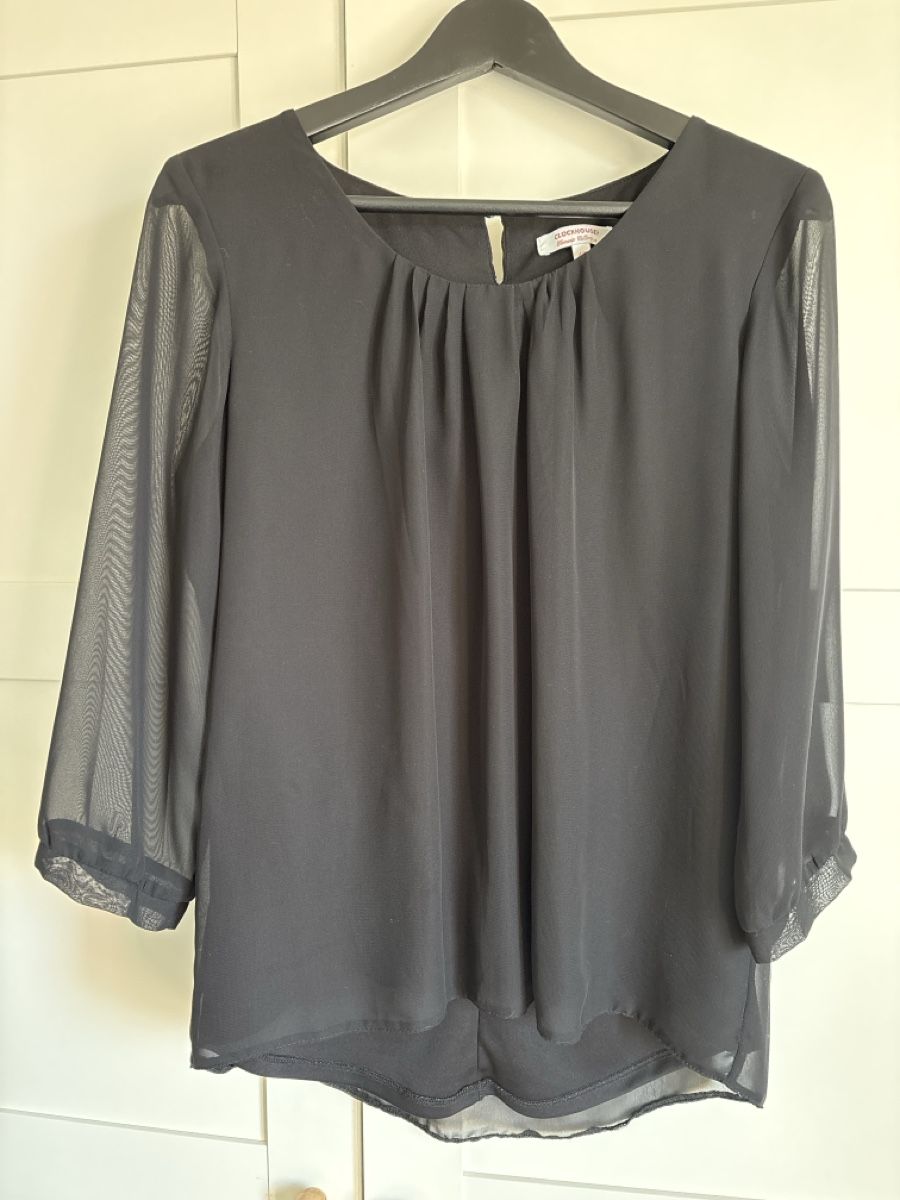 Camicette: Schwarze elegante Bluse Gr 40 – Usato da Benken ZH venduto da m1310
