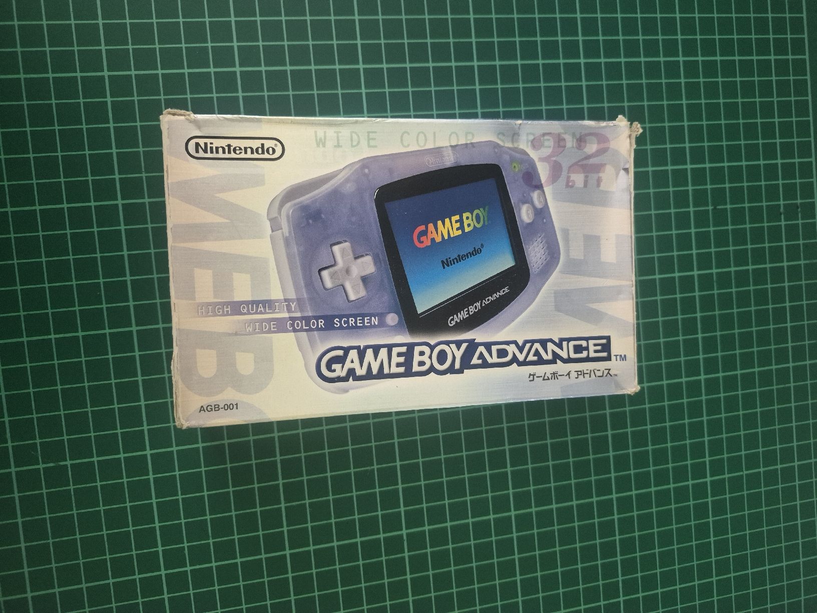 Nintendo Konsolen: Game Boy Advance translucent console with box – Gebraucht aus Meyrin von Retro-GZ 1