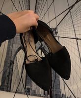 Ballerines noires à lacets - Élégance estivale à petit prix!