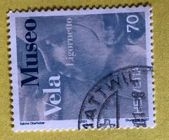 Nr.1023 GESTEMPELT Wiedereröffnung Museo Vela 2001  