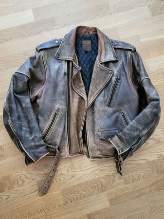 Motorrad-Lederjacke
