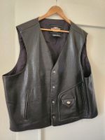 Gilet cuir Harley-Davidson noir homme Taille 3XL 