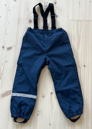H&M Regenhose mit Trägern Gr.110