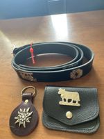 Karlen Swiss Ledergürtel 105 cm Set neu mit Zubehör