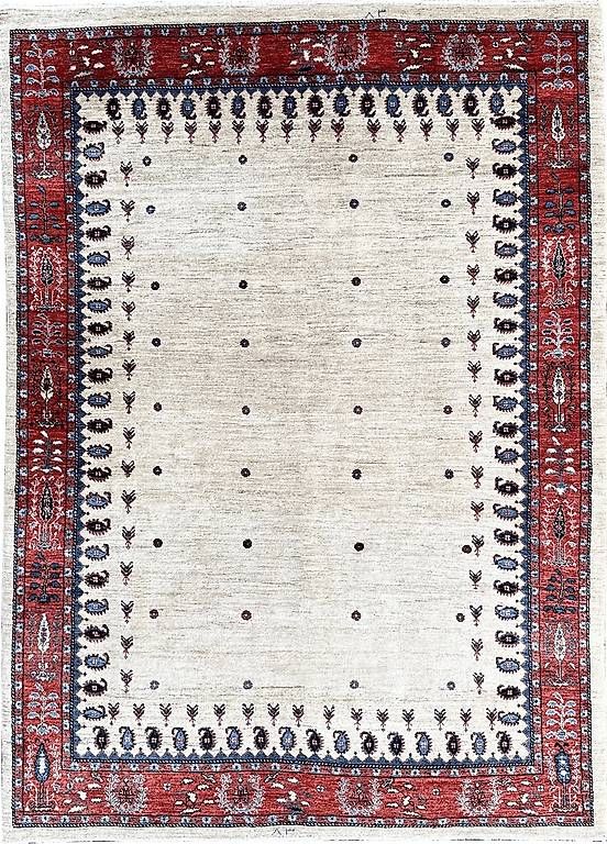 Teppiche: Feiner Gabbeh Teppich 241 x 171 cm – Gebraucht aus Eglisau von Teppichportal