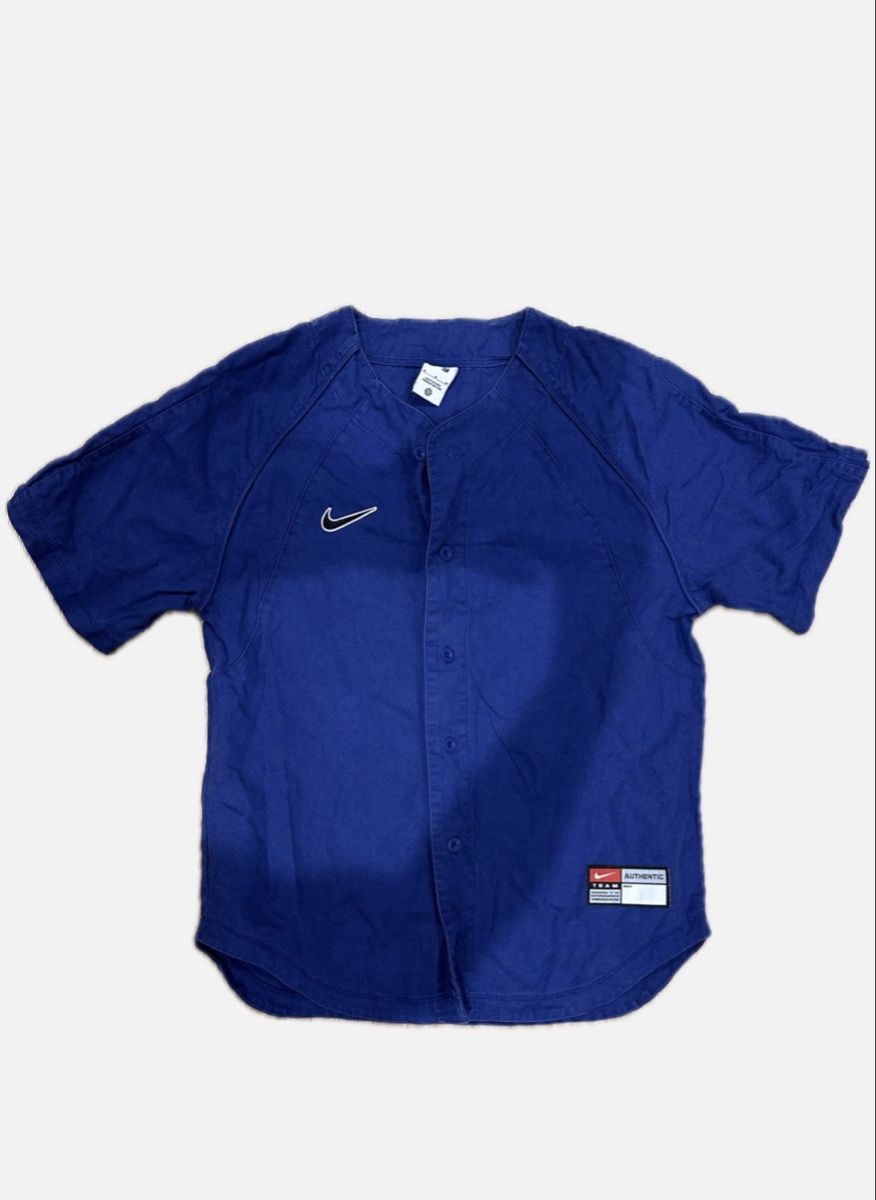 Nike T-shirts: Nike Baseball Trikot kurzarm blau Grösse M – D'occasion à Bern par Klaas06