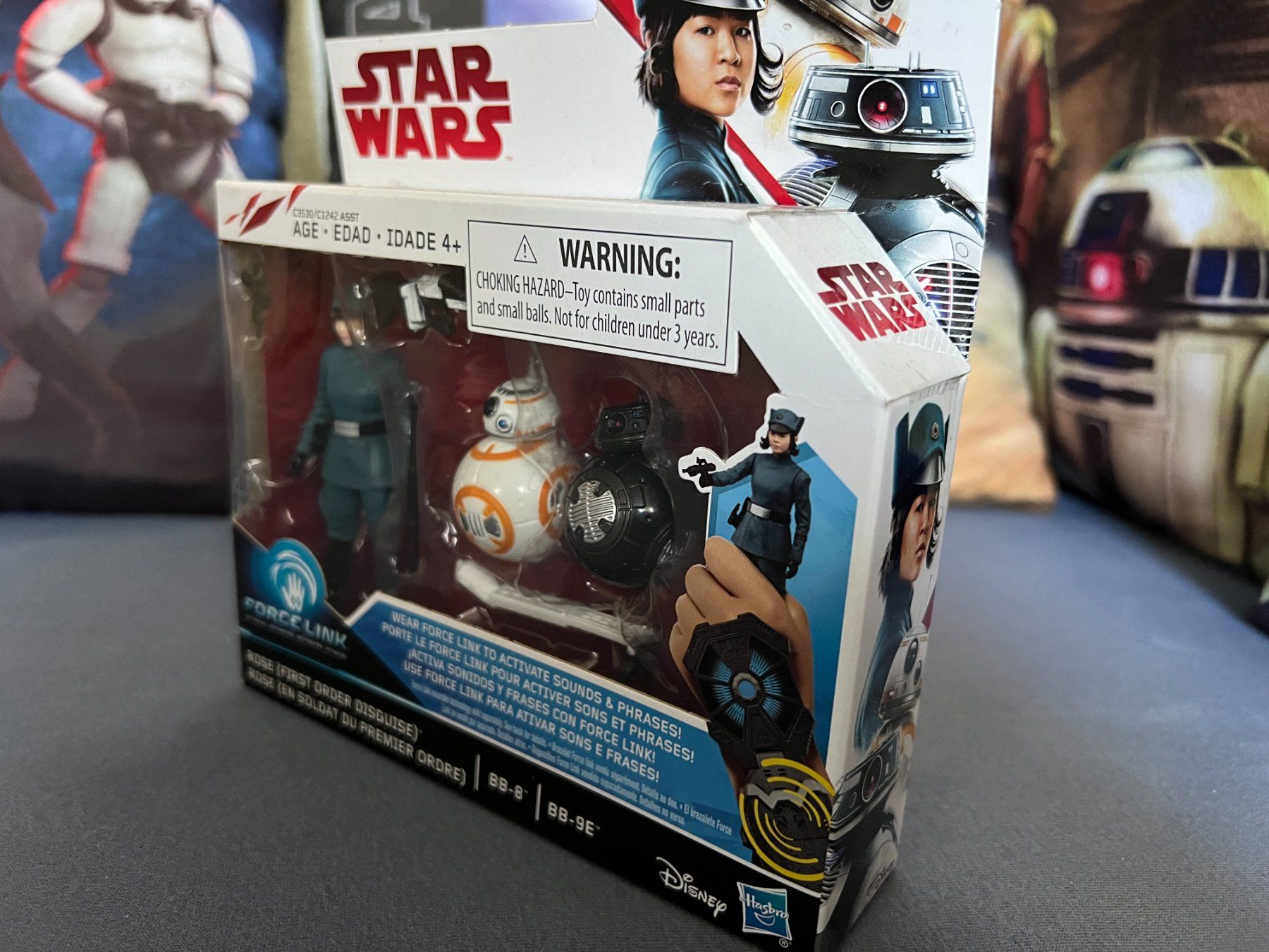 Star Wars Statuette: Star Wars VIII - Actionfiguren (3er-Set) – Nuovo e nell'imballaggio originale da Reinach AG venduto da Pimpmyburger 3