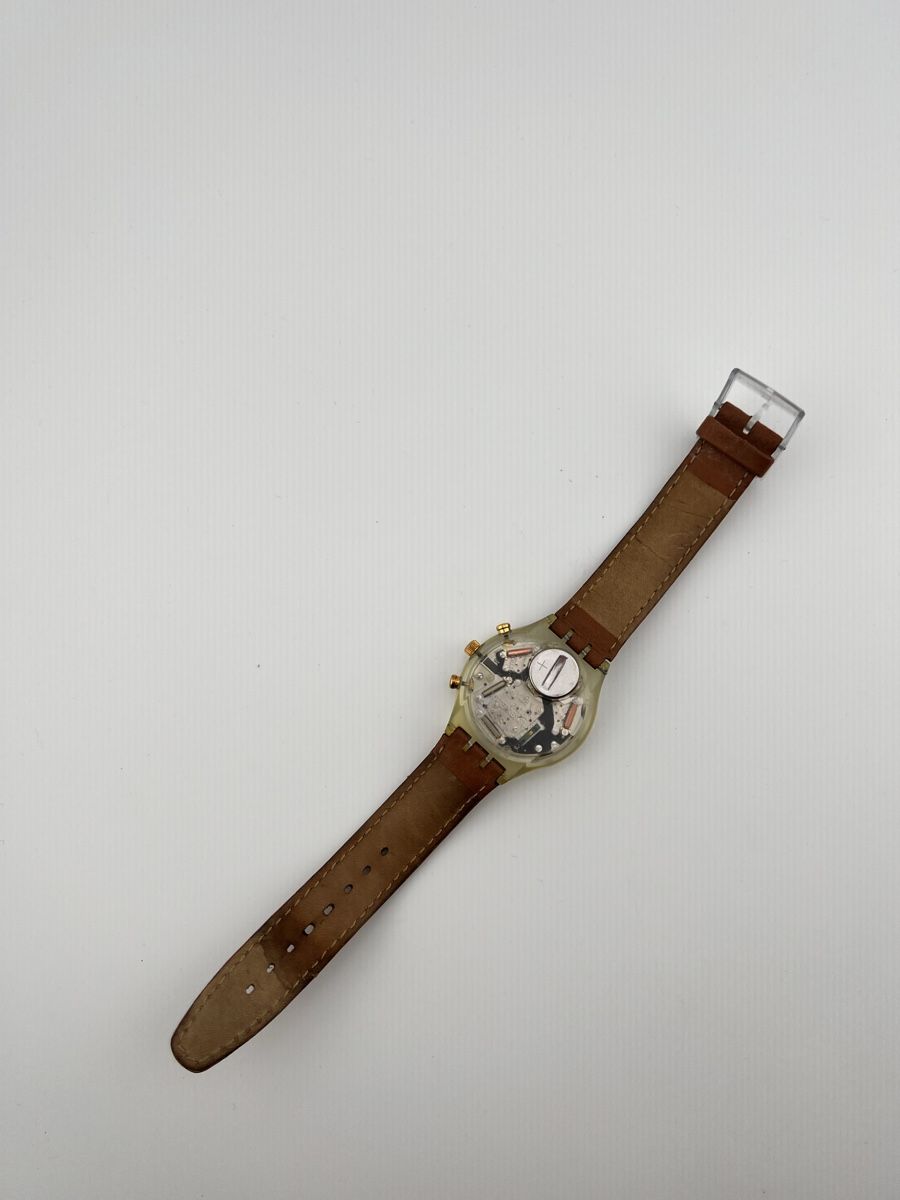 Swatch Orologi: Swatch chronographe SCN107 honneytree 1992 – Usato da Biel/Bienne venduto da Olin.ka 3
